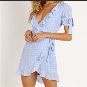 For love and lemons wrap dress